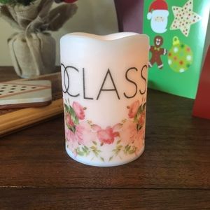 Classy Flameless candle